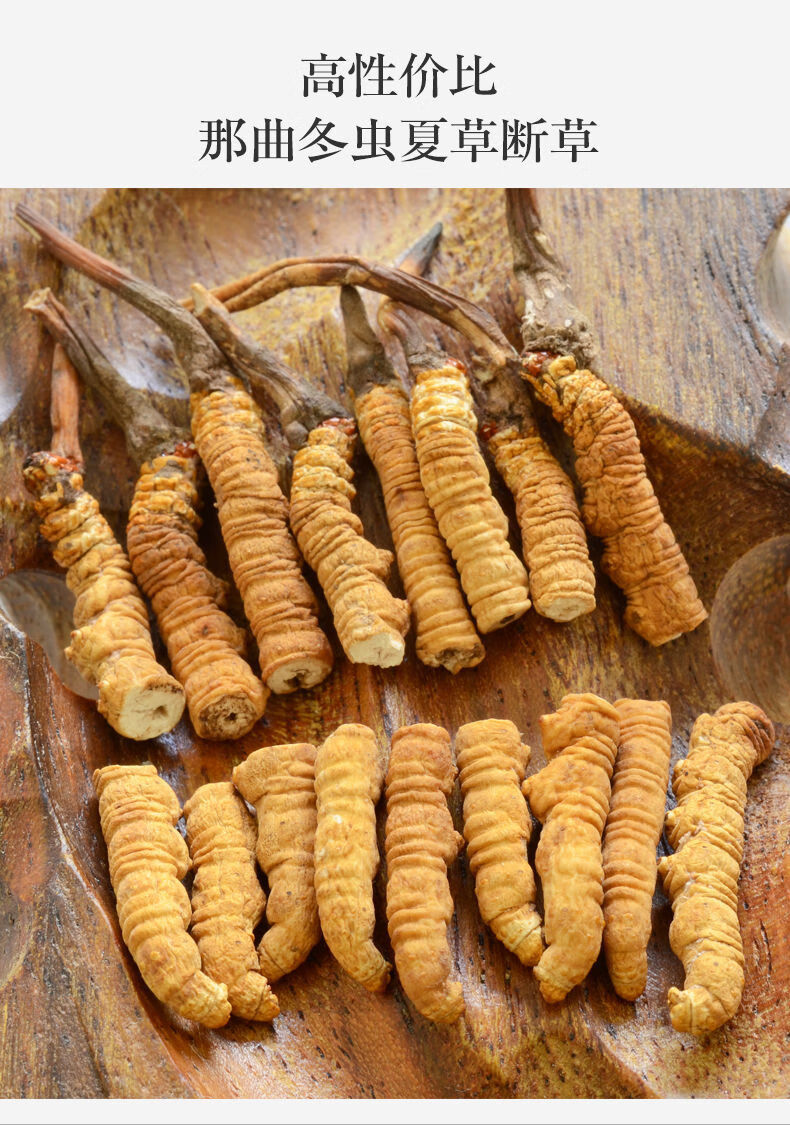 西藏冬虫夏草干货断虫草过年送礼娇蔲康干虫草小断草10克装
