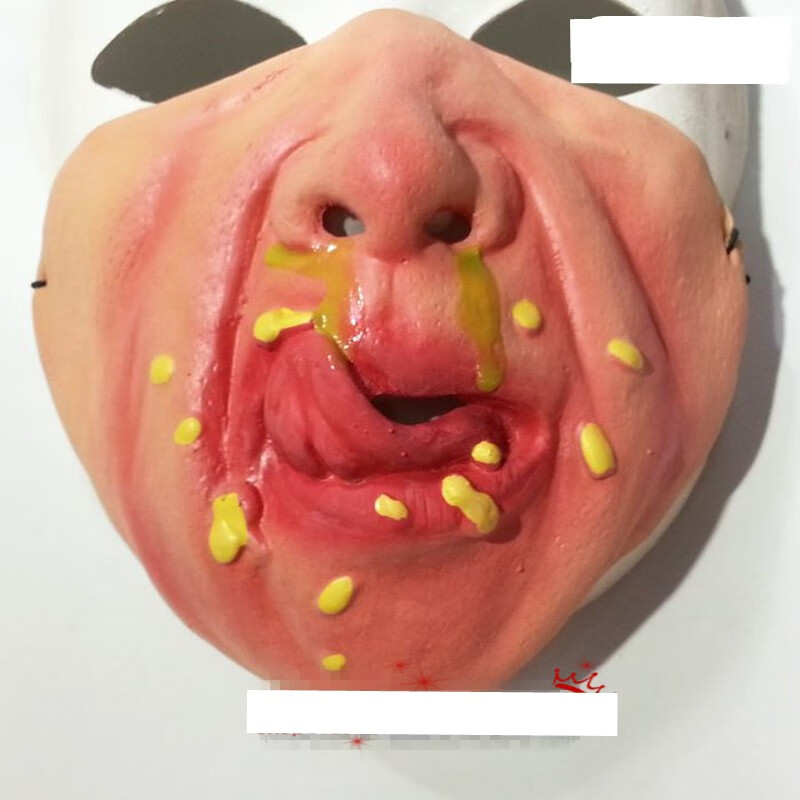 抖音搞笑接亲面具万圣节搞怪乳胶猪鼻子面罩恶搞整人接亲游戏道具搞笑