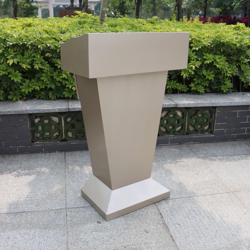 不锈钢演讲台户外登记台主持台司仪台发言台迎宾台礼宾站岗咨客台