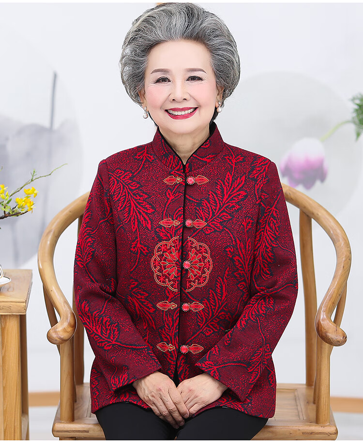 【80大寿衣服】八十岁老年人过寿穿的生日喜庆女寿星9070岁80老人奶奶