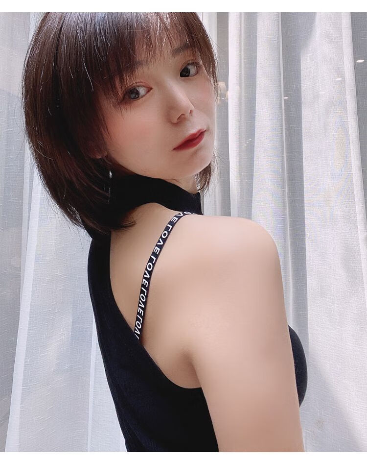 新款字母双肩肩带内衣带隐形带外露装饰文胸肩带一字肩抹胸礼服