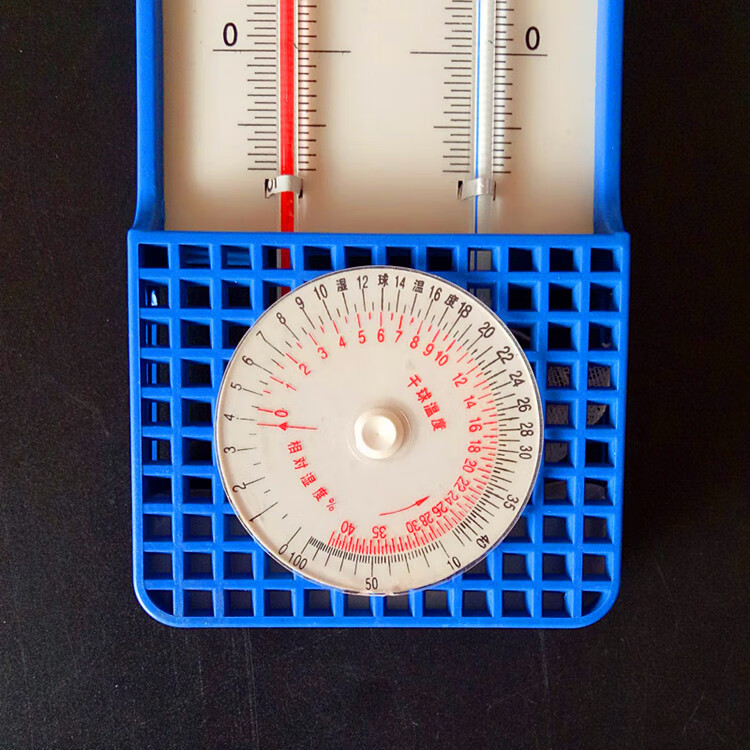 适用湿度计家用干湿球温湿度计精准高精度室内外大棚温度表定制上海产