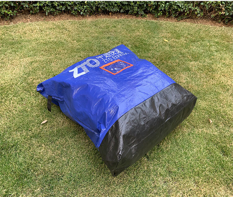 快递物流中转袋加厚中通韵达快递环保袋集包袋大号编织袋定制 蓝色不