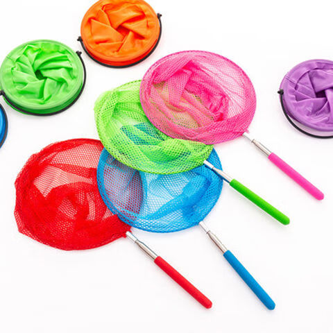 【京选】伸缩渔网儿童捞鱼小网兜捕蝴蝶网捕鱼蝶虫网户外儿童玩具蜻蜓