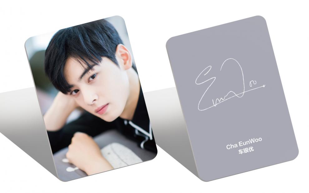 astro车银优周边同款写真集礼盒签名海报照片明信片卡贴 标配版【图片