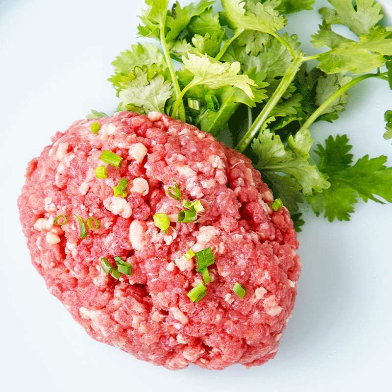 猪肉新鲜五花肉馅土猪肉馅饺子馅农家散养肥猪肉馅丸子馅肉泥新鲜 3斤