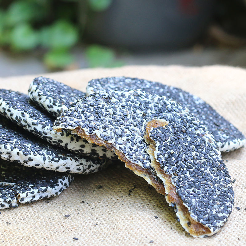 2022横县百合镇正合芝麻饼广西特产小吃老式休闲零食手工芝麻大饼 30