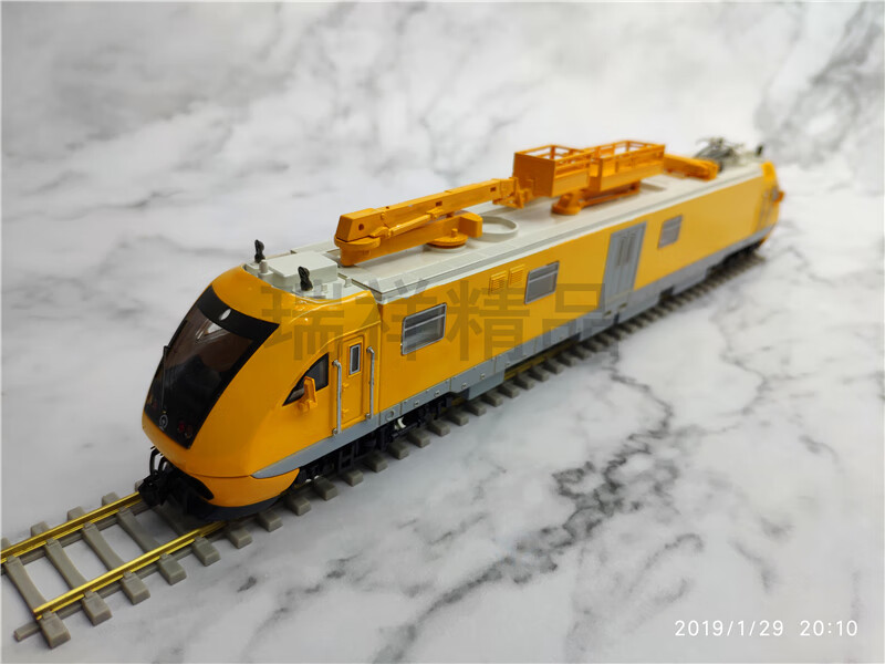 内燃机车模型精装和谐号复兴号电力hxd23d轨道工程车静态仿真187比例