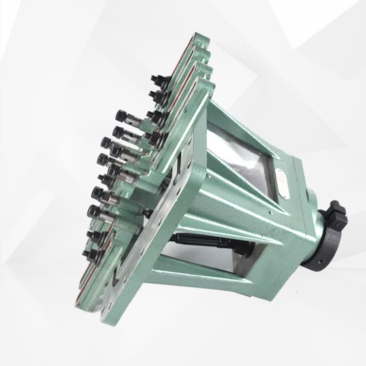 多轴器可调式钻床多孔钻配件自动多头孔攻牙方型机头群钻攻牙机头定制