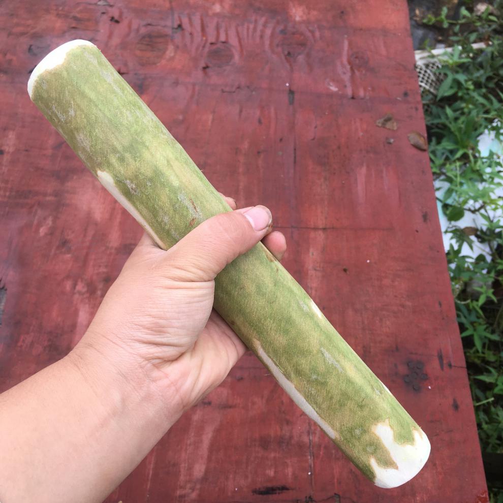 擂椒拌饭棒野生茶树棒擂茶棍擂棒擂棍原木擂辣椒擂皮蛋擂蒜木棍蒜锤