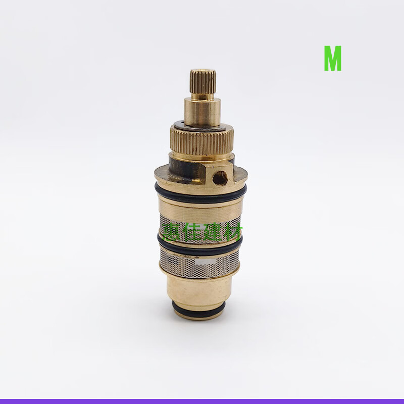 进口法国恒温阀芯淋浴花洒龙头淋浴屏太阳能温控万耐阀芯配件 i:全铜