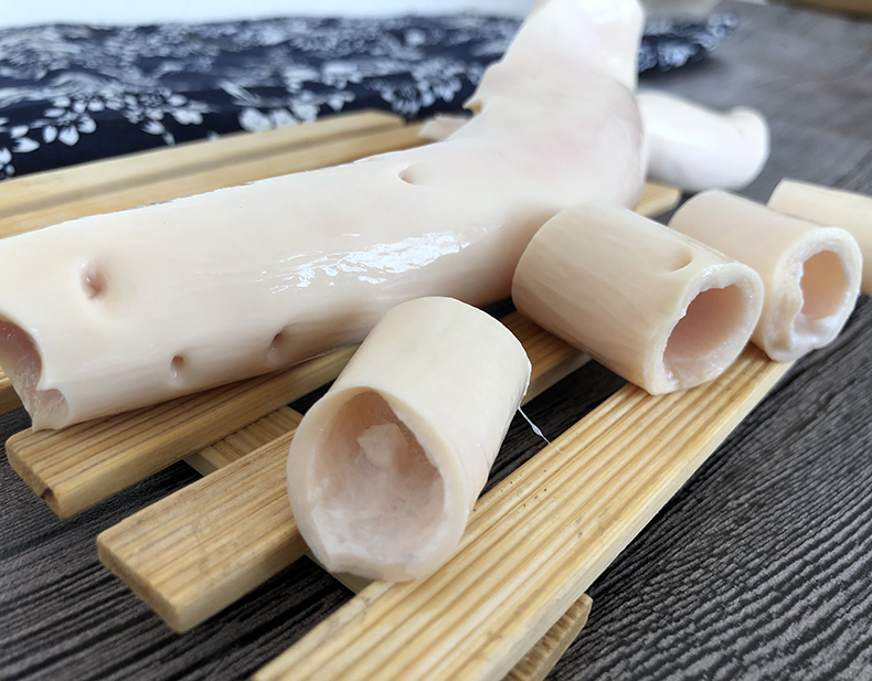 京尊达新鲜牛黄喉牛心管烧烤配菜火锅食材免处理整条去油牛心管8斤