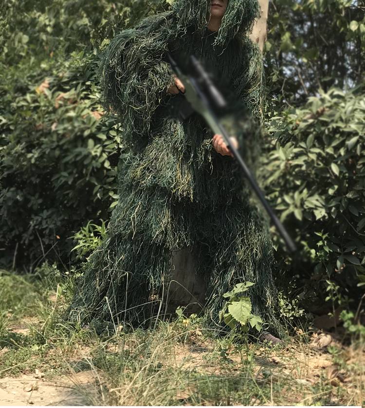 吉利服极地服雪地吉利服儿童真人丛林隐身伪装衣绝地求生吃装中童丛林