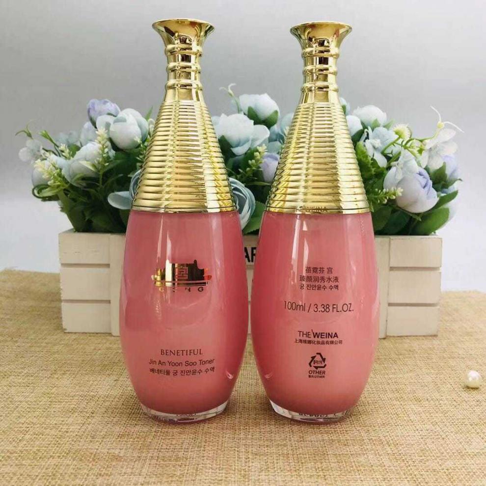 上海维娜白宫玉润靓颜亮肌护理礼盒滋养亮肤上海韩国维娜化妆品粉宫水