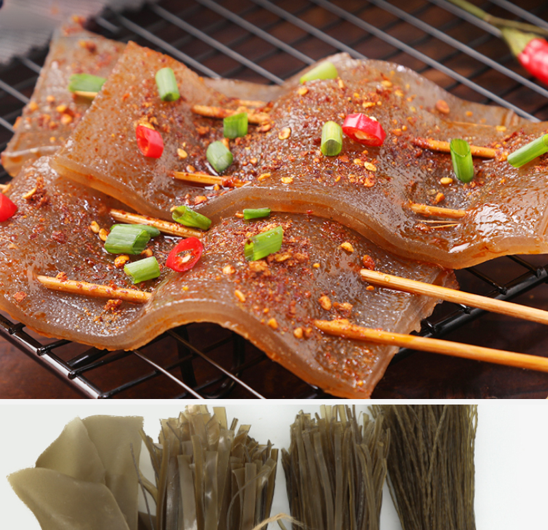 红薯粉皮重庆四川火锅粉条遵义特产手工宽苕粉 红苕粉【苕皮】5斤