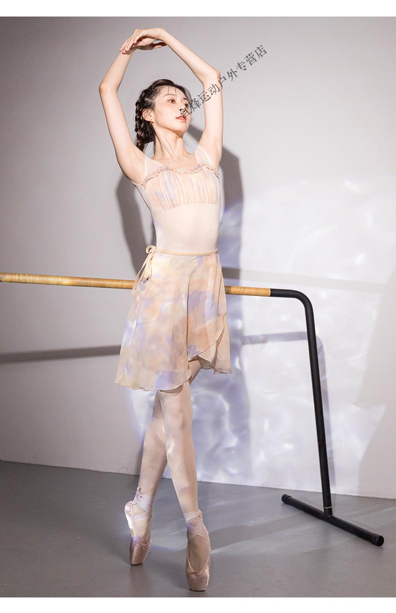 芭蕾舞练功服芭蕾舞舞蹈练功服连体体操服女艺考形体服空中瑜伽服成人