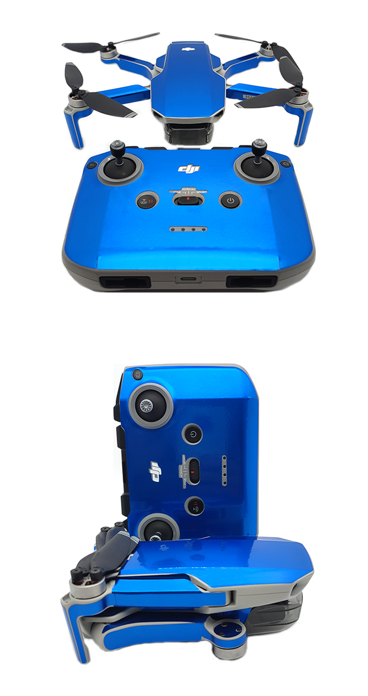 大疆御mini2/se贴纸全包围贴膜mavic遥控机身防水防刮pvc保护配件