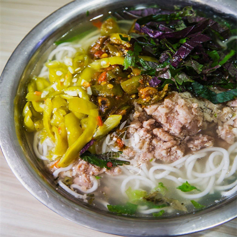 广西壮乡酸榨粉干邕宁蒲庙马山都安发酵米粉酸嗖味酸辣粉3斤马山酸榨