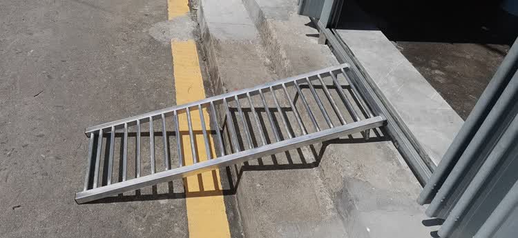 xmsj上台阶坡道板楼梯无障碍轮椅上斜坡架门槛电瓶摩托车神器22米长40
