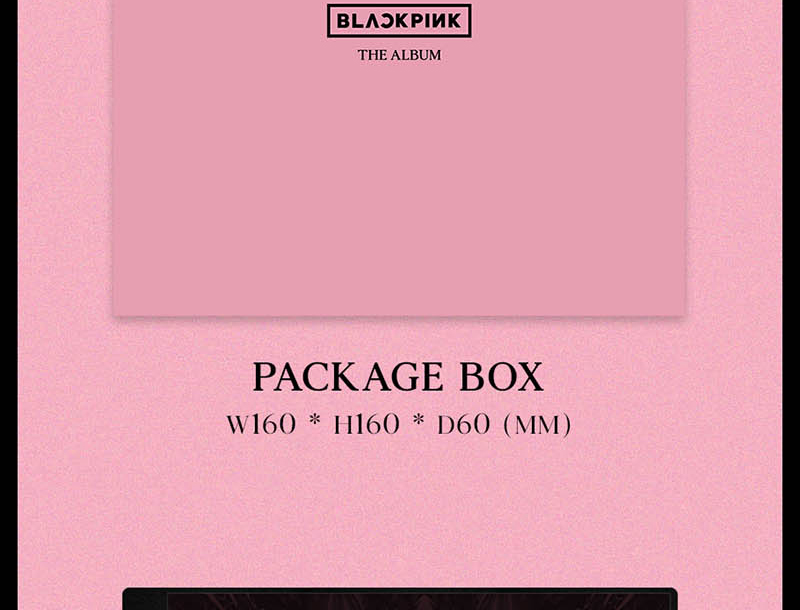 现货blackpink专辑 粉墨 正规1辑 the album cd 官