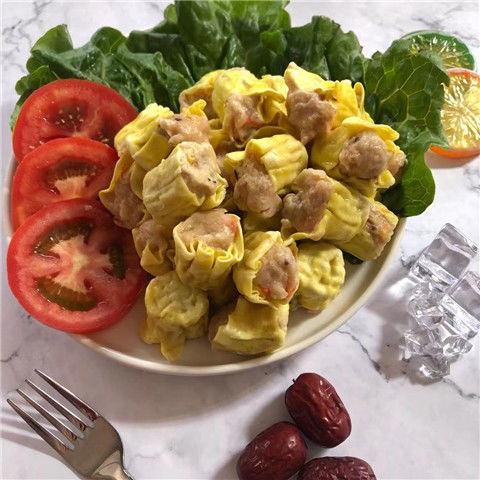 广式烧麦干蒸即食茶点早餐小吃火锅丸子海鲜丸麻辣烫配菜散装烧麦