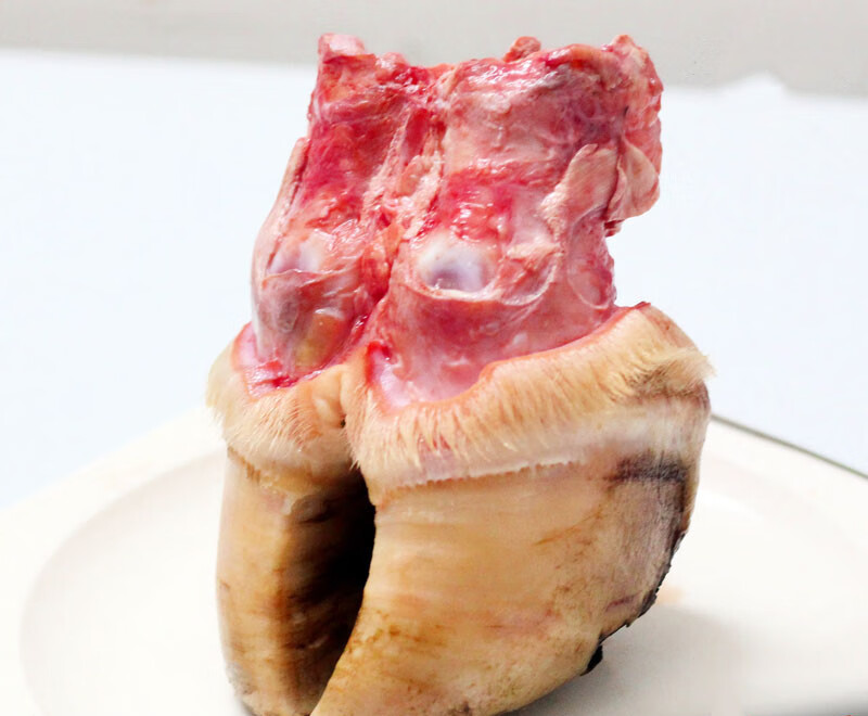 新鲜牛蹄子头牛脚1500g非去骨功夫卤熟生水牛骨牛掌爪带筋1500g