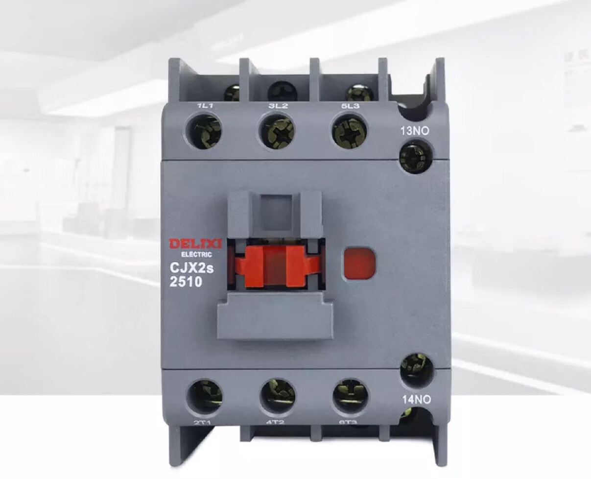 灵炅交流接触器12a cjx2s-1210 1201 36v 110v 220v 380v cjx2s-1210