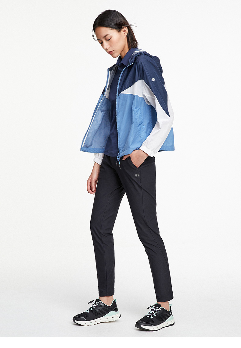 kolon sport/可隆户外防晒衣 女子春夏轻薄外套上装抗uv遮阳可收纳轻