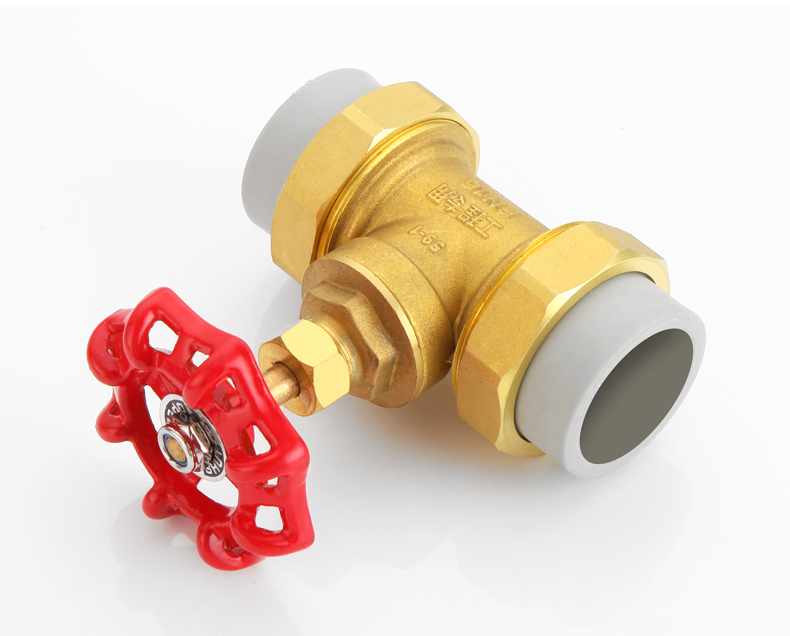 奢妃ppr截止阀水开关dn20 25 32自来水管pe管热熔阀4分6分1寸阀门配件