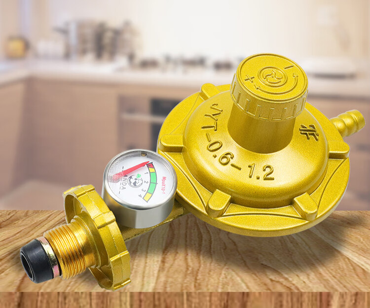 煤气罐减压阀家用安全阀门煤气灶燃气灶配件液化气煤气表中压阀 单咀