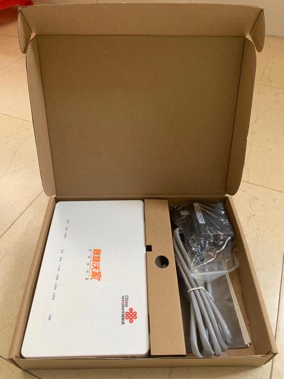 中兴f677是联通的一款联通千兆光猫.四个网口 2.4gwifi.