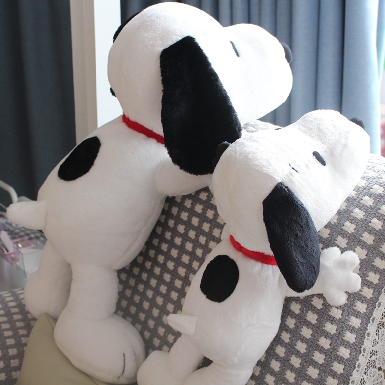 史努比公仔 日单 正版 花生大电影 史努比趴姿毛绒公仔 睡颜 娃娃