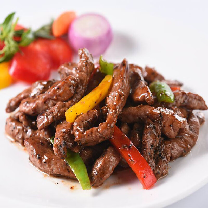 5折 长春黑椒牛柳200g清真新鲜冷冻调制牛肉东北饭店小炒食材