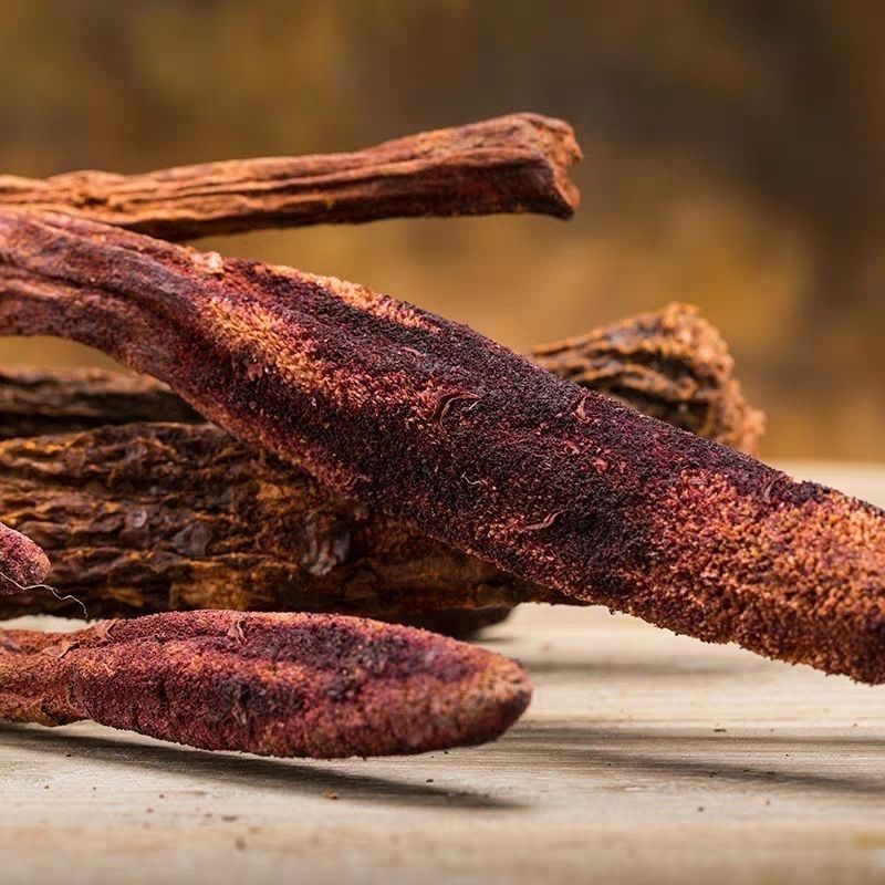 构趣锁阳金锁阳锁阳片锁阳中药材锁阳茶肉苁蓉泡酒料锁阳切片100克