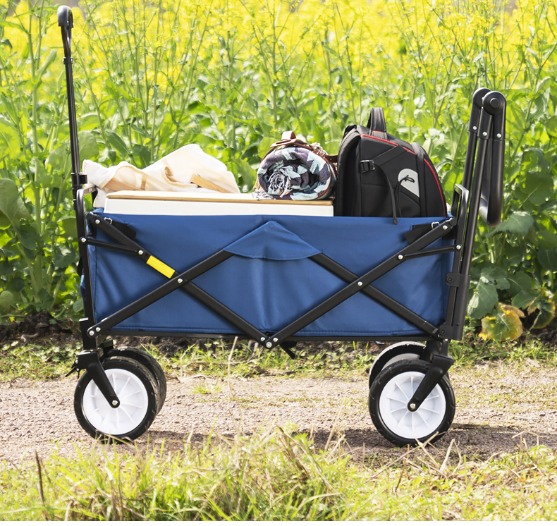 牧行户外营地车折叠露营拖车野营野餐小推车便携式购物拖车家用买菜车