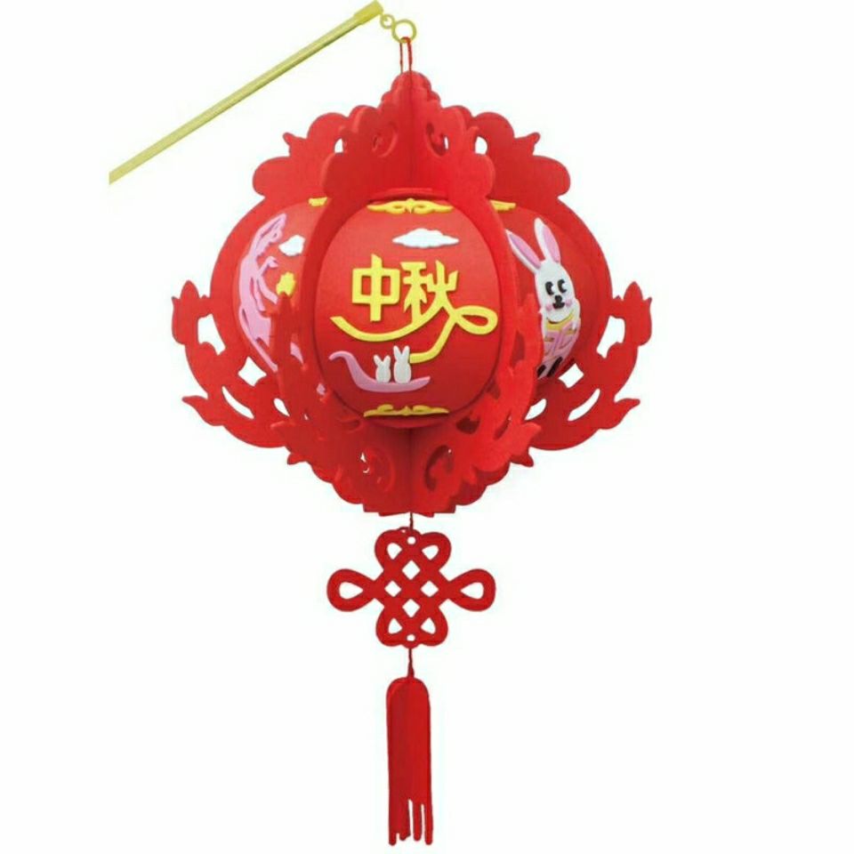 网红款师指定春节灯笼卡通宫灯材料包儿童手工制作幼儿园礼品装饰北极