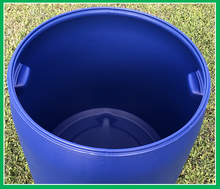 法兰桶发酵素桶150升潲水桶法兰桶海鲜桶200kg铁箍桶加厚塑料桶带盖装