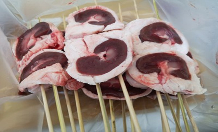 棠鲜生羊内腰羊腰新鲜带油羊腰子羊肾羊肉烧烤羊腰子原油腰子500g