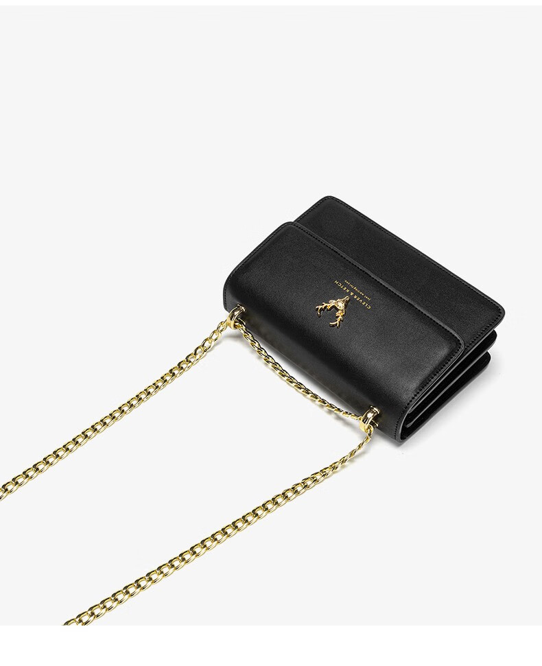 clever&ketch 小&ck女包包2022新款潮小众设计感时尚百搭单肩斜挎链条