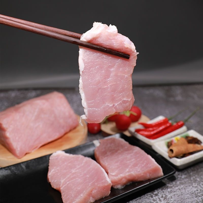 散养土猪肉猪通脊肉精瘦肉里脊醋里脊肉五花后腿猪肉精里脊肉五斤装