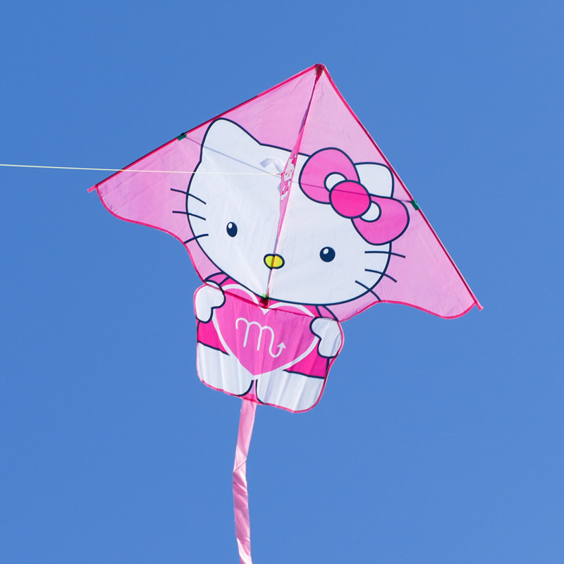 hellokitty哈喽kt猫风筝2022年新款风筝hellokitty女孩初学者微风儿童