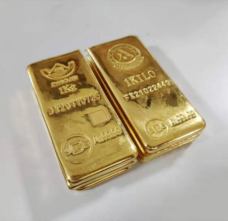 投资金系列足金9999黄金板料金锭投资金条碎金足金金粒兆泰89克足金