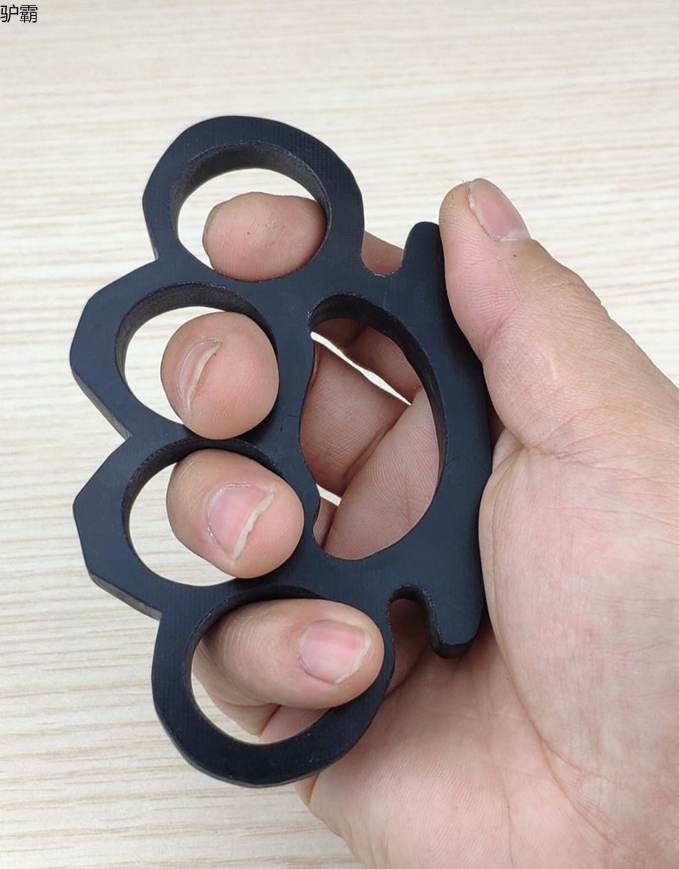 玻纤指虎四指防身便携手扣虎指拳扣自卫用品装备手撑子 玻纤指虎「经