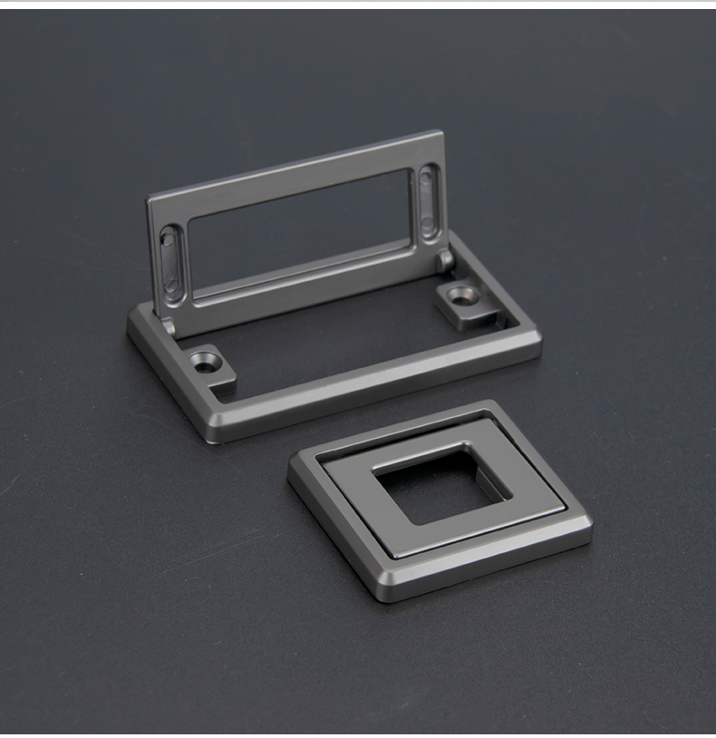 免打孔拉扣平板衣柜隐藏平拉手抽屉暗拉手平装隐形榻榻米抽屉把手