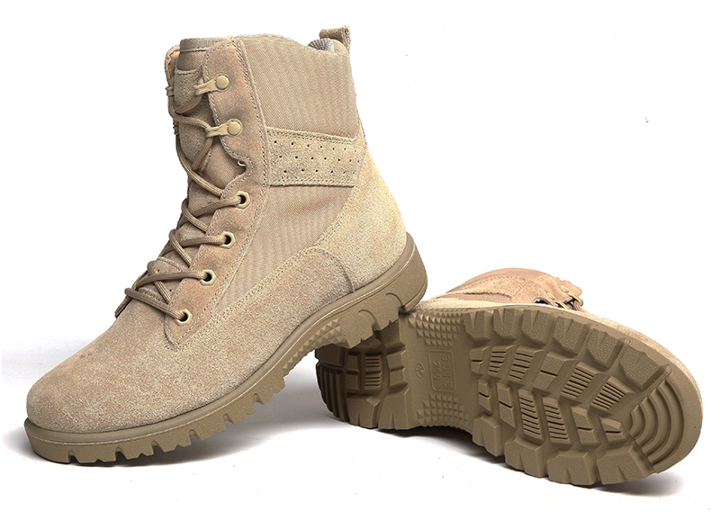 怒而飞3515强人际华羊毛军靴男冬季真皮防寒保暖透气马丁靴战术沙漠靴