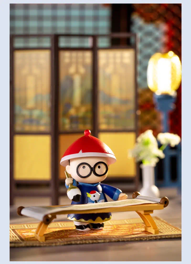 京选好货赛故宫国潮手办宫廷故宫系列中国古风文创公仔潮玩盲玩偶摆件