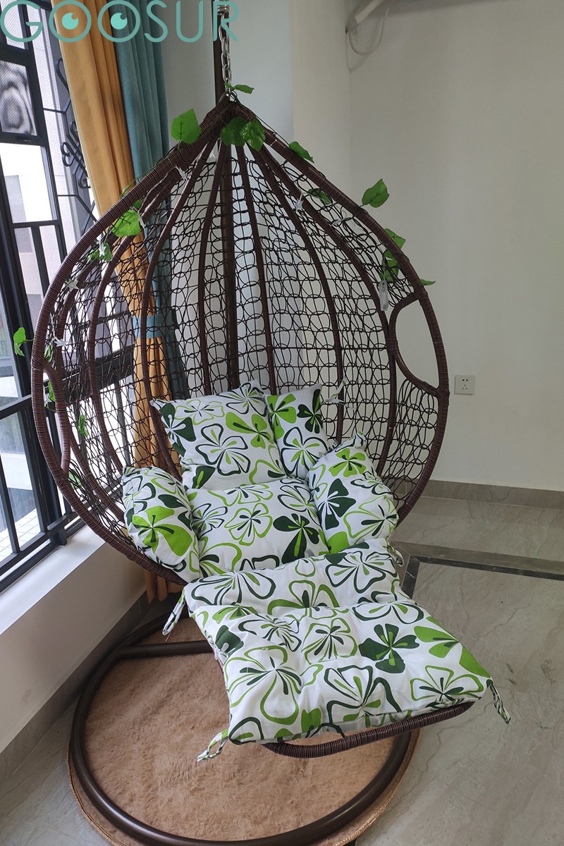 威赛星吊篮藤椅网红吊床室内家用懒人吊兰摇椅阳台吊兰摇篮椅子户外