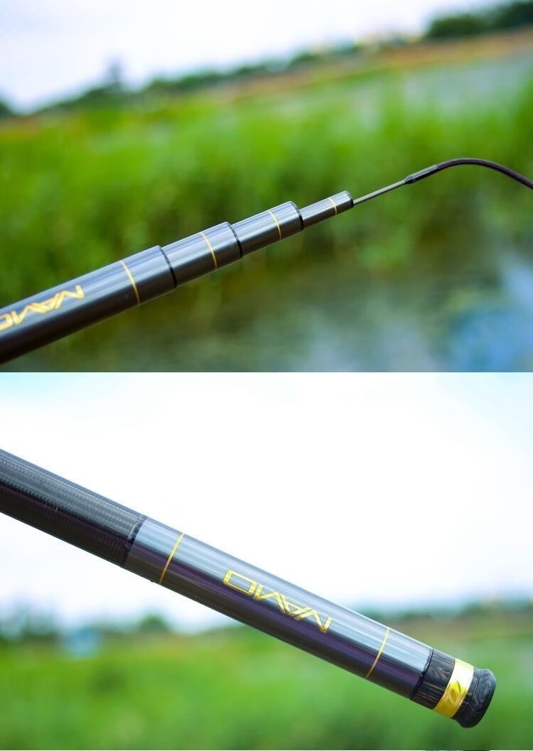 名伦无极十大鱼竿19调超轻超硬黑坑高碳竞技鲫鲤台钓综合手杆无极48米