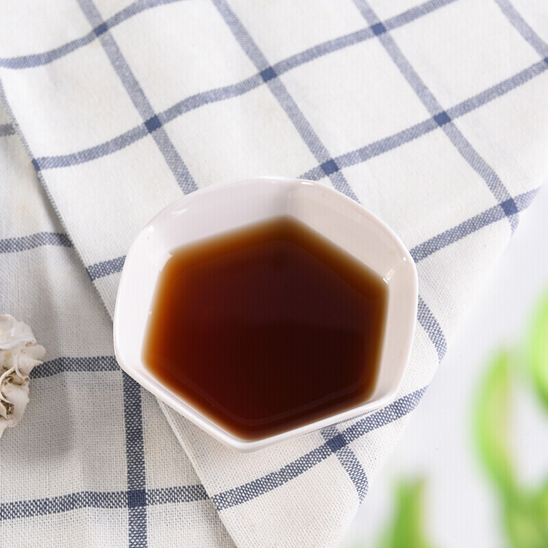 山东晨农黑大蒜醋香醋800mlx2瓶酿造食醋生醋黑蒜醋调味 (备)【图片