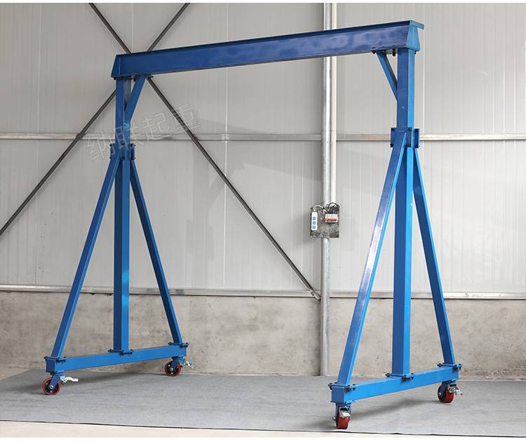 龙门吊 2/3/5吨龙门吊架移动小型起重机家用工字钢吊架龙门架起重